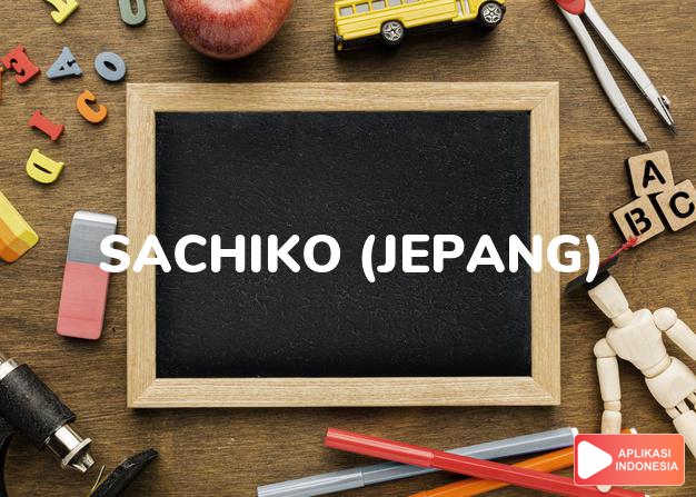 arti nama sachiko (jepang) adalah kebahagiaan, anak dari sachi