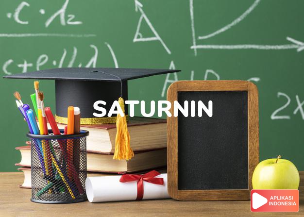 arti nama Saturnin adalah Hadiah dari Planet Saturnus