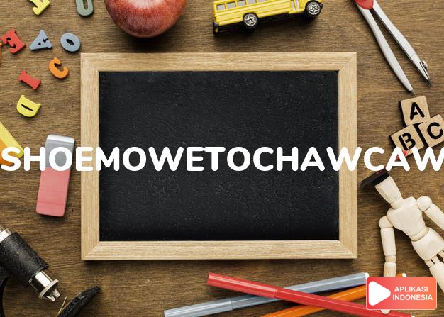 arti nama Shoemowetochawcawe adalah Serigala berpunggung tinggi