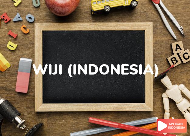 arti nama wiji (indonesia) adalah bibit