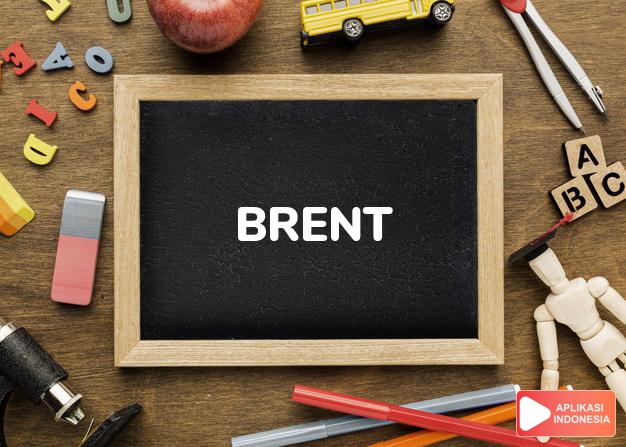 arti nama Brent adalah dari bukit curam