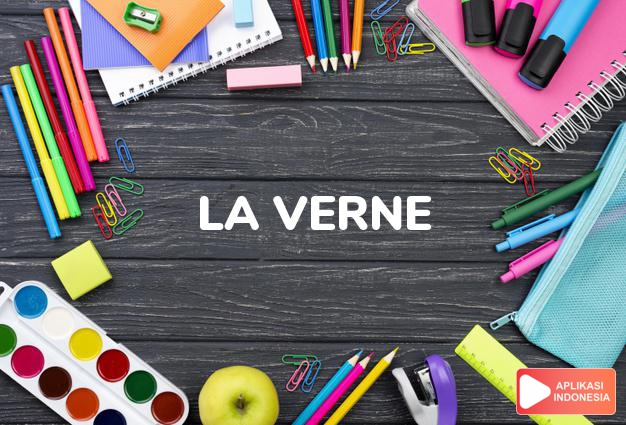 arti nama La Verne adalah Menbawa loncatan