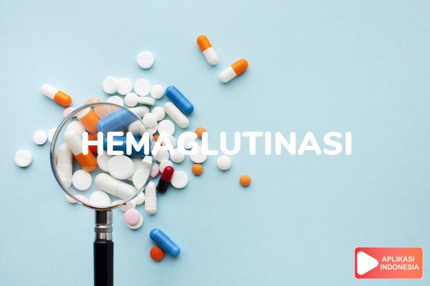 arti hemaglutinasi adalah <p>Hemaglutinasi adalah aglutinasisel darah merah; mungkin disebabkan oleh antibodi spesifik baik terhadap antigen sel darah merah atau antigen lain yang melapisi sel-sel darah merah, atau oleh virus atau mikroba lain.</p> dalam kamus kesehatan bahasa indonesia online by Aplikasi Indonesia