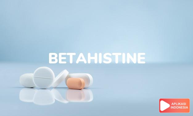arti Betahistine adalah <p>Betahistine adalah obat yang digunakan untuk mengobati penyakit Meniere, yang umumnya menimbulkan gejala vertigo, gangguan pendengaran, dan telinga berdenging (tinnitus). Kerja obat ini belum diketahui sepenuhnya, namun betahistine dipercaya dapat melebarkan pembuluh darah di telinga bagian dalam dan mengurangi tekanan di telinga dalam, dengan mempengaruhi zat kimia yang dinamakan histamine. Efek ini yang membuat betahistine digunakan sebagai pengobatan dalam mengatasi vertigo.</p> dalam kamus obat bahasa indonesia online by Aplikasi Indonesia