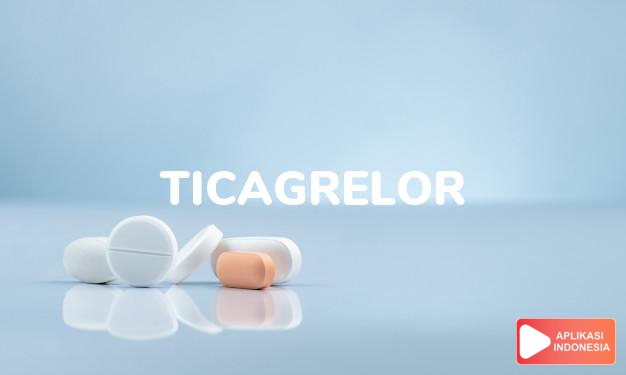 arti ticagrelor adalah <p>Ticagrelor adalah obat pengencer darah yang digunakan bersama aspirin saat serangan jantung, untuk mencegah kondisi yang bisa mengancam nyawa. Obat ini juga digunakan untuk mencegah penyumbatan kembali di pembuluh darah jantung yang telah dipasang ring, akibat penyakit jantung koroner.</p>

<p>Penggunaan obat ini harus dilakukan dengan hati-hati dan berdasarkan resep dokter, karena obat ini berisiko mengakibatkan perdarahan.</p>

<p>Ticagrelor termasuk golongan obat antiplatelet yang bekerja dengan cara menghambat platelet (trombosit) untuk menempel dan menyumbat pembuluh darah.</p> dalam kamus obat bahasa indonesia online by Aplikasi Indonesia