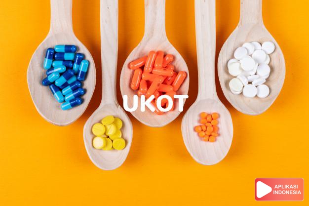arti ukot adalah Usaha Kecil Obat Tradisional dalam kamus kesehatan bahasa indonesia online by Aplikasi Indonesia