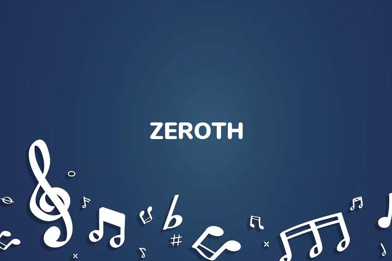 Lirik Lagu Zeroth - Zykos dan Terjemahan Bahasa Indonesia - Aplikasi Indonesia