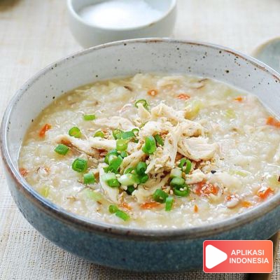 Resep Masakan Bubur Ayam Korea Sehari Hari di Rumah - Aplikasi Indonesia