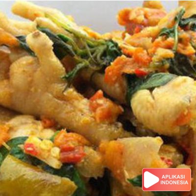 Resep Ceker Mercon Kemangi Masakan dan Makanan Sehari Hari di Rumah - Aplikasi Indonesia