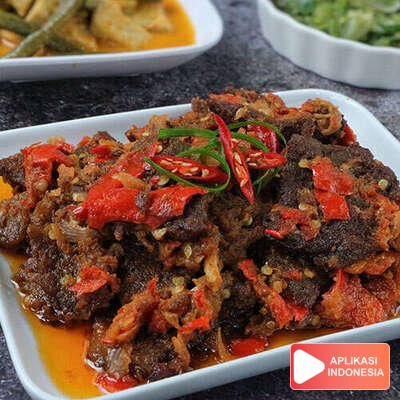 Resep Dendeng Lambok Masakan dan Makanan Sehari Hari di Rumah - Aplikasi Indonesia
