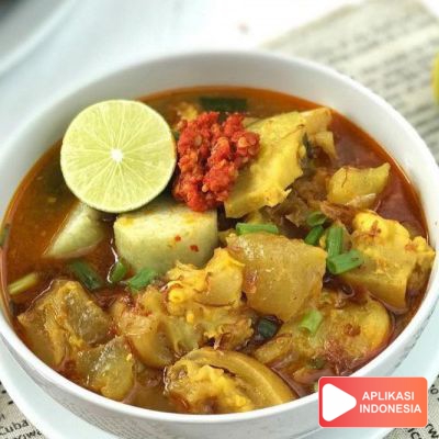 Resep Lontong Kikil Surabaya Masakan dan Makanan Sehari Hari di Rumah - Aplikasi Indonesia