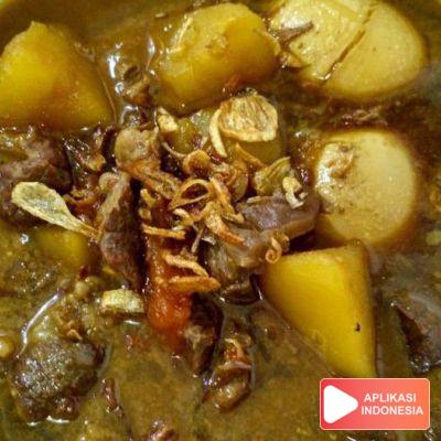 Resep Semur Daging dan Kentang Masakan dan Makanan Sehari Hari di Rumah - Aplikasi Indonesia