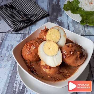Resep Semur Telur Masakan dan Makanan Sehari Hari di Rumah - Aplikasi Indonesia