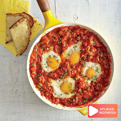 Resep Telur Saus Tomat Masakan dan Makanan Sehari Hari di Rumah - Aplikasi Indonesia